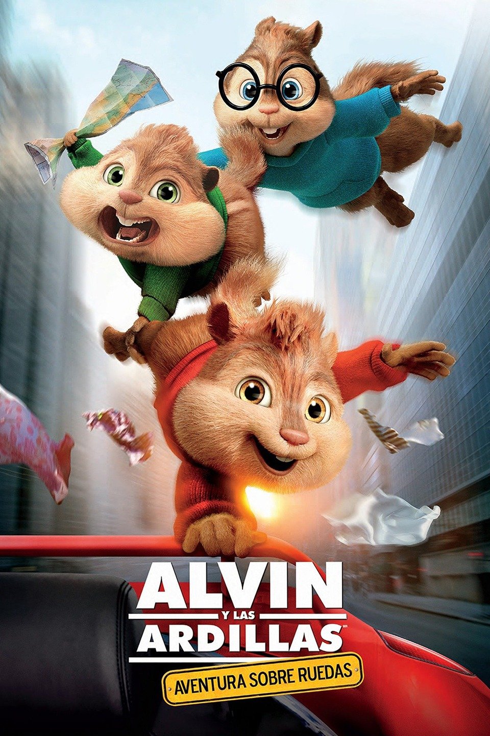 Alvin Y Las Ardillas: Aventura Sobre Ruedas